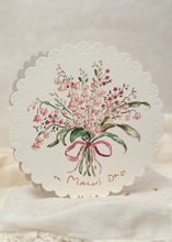 Load image into Gallery viewer, On Mother's day - embossed & die cut card