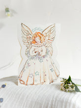 Load image into Gallery viewer, Angelic Christmas card pack X6 cards