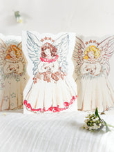 Load image into Gallery viewer, Angelic Christmas card pack X6 cards