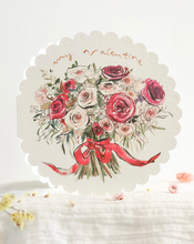 Load image into Gallery viewer, My Valentine - circular embossed card