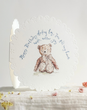 Load image into Gallery viewer, Darling boy birthday - circular embossed card