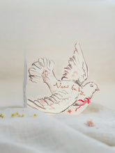 Load image into Gallery viewer, New baby dove - shaped card