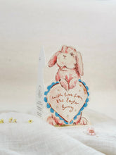 Load image into Gallery viewer, Easter bunny - shaped card