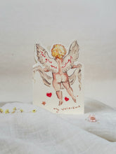 Load image into Gallery viewer, You give me wings - shaped card