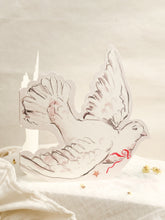 Load image into Gallery viewer, Dreamy dove - shaped card