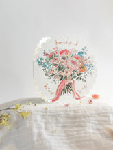 Load image into Gallery viewer, Beautiful baby - circular embossed card