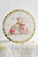 Load image into Gallery viewer, Baby's 1st Christmas - gold foiled card