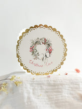 Load image into Gallery viewer, Golden Christmas card pack X6 cards