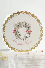 Load image into Gallery viewer, Christmas love - gold foiled Christmas card