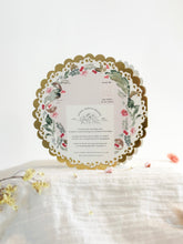 Load image into Gallery viewer, Joy - gold foiled Christmas card