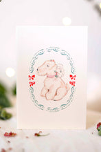 Load image into Gallery viewer, Toy terrier Christmas card
