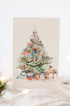 Load image into Gallery viewer, Under the tree Christmas card