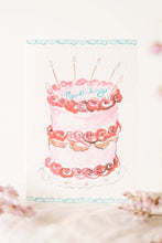 Load image into Gallery viewer, Birthday gateaux blue