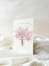 Load image into Gallery viewer, Beautiful Birthday wax flower - birthday card
