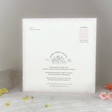 Load image into Gallery viewer, Little darling Christening card

