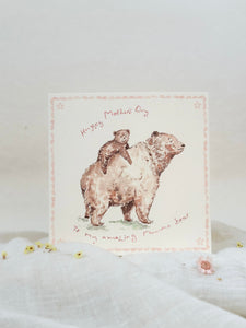 Amazing Mumma bear - Mother's Day card