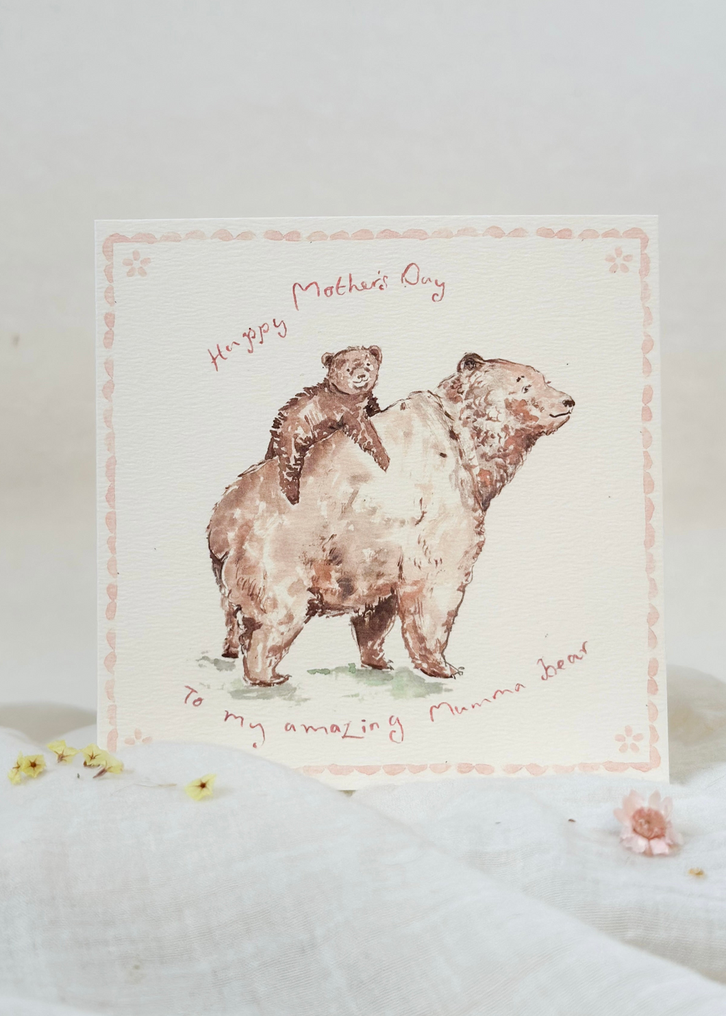 Amazing Mumma bear - Mother's Day card