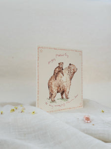 Amazing Mumma bear - Mother's Day card