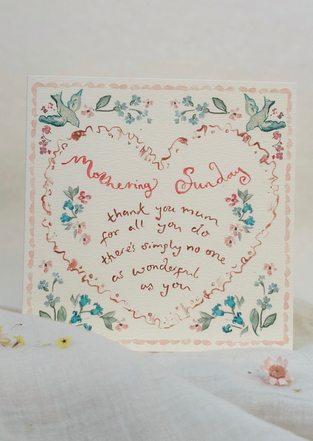 Thank you Mum - Mother's Day card