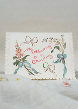 Load image into Gallery viewer, Mothering Sunday  - scalloped edge card
