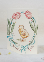 Load image into Gallery viewer, Happy Easter tulips - Easter card
