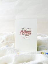 Load image into Gallery viewer, Tiny toes - new baby card
