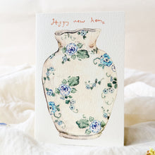 Load image into Gallery viewer, Happy new home vase  - new home card
