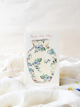 Load image into Gallery viewer, Happy new home vase  - new home card
