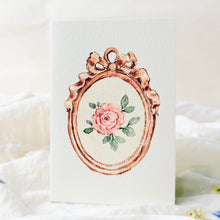 Load image into Gallery viewer, Rose locket
