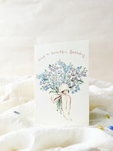 Load image into Gallery viewer, Beautiful Birthday bluebells - birthday card
