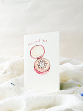 Load image into Gallery viewer, She said yes  - engagement card
