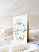 Load image into Gallery viewer, Happy new home vase  - new home card
