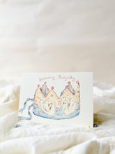 Load image into Gallery viewer, Birthday royalty crown - birthday card
