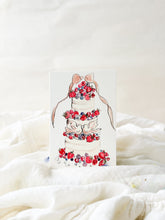 Load image into Gallery viewer, Berry gateaux - celebration card
