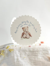 Load image into Gallery viewer, Darling boy birthday - circular embossed card
