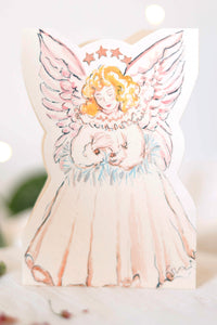 Peaceful Angel - cut card