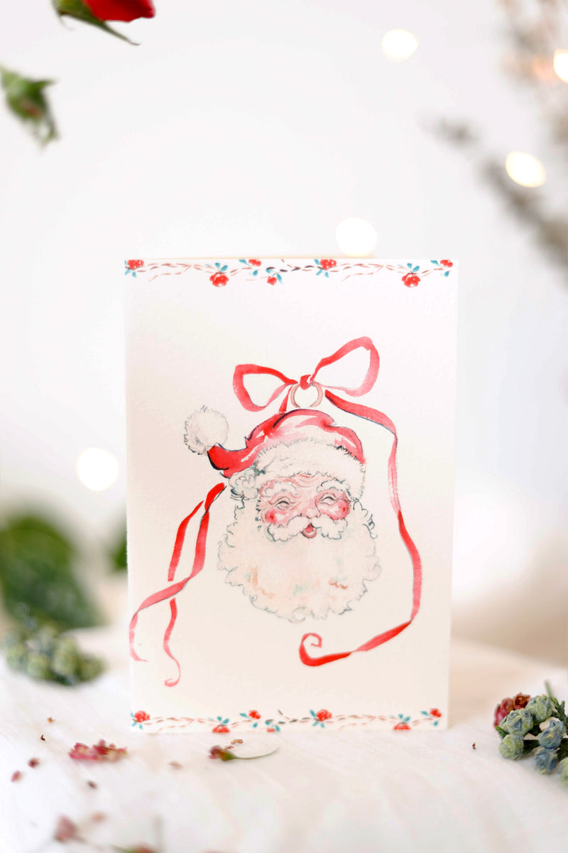 Santa card – Sophie Amelia Creates