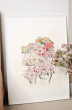 Load image into Gallery viewer, Flower shop print
