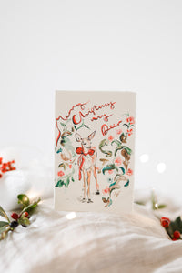 Merry Christmas my Deer card