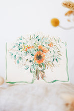 Load image into Gallery viewer, Cezanne bouquet hand-cut card
