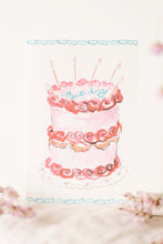 Load image into Gallery viewer, Birthday gateaux blue
