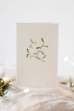 Load image into Gallery viewer, Mistletoe Christmas card
