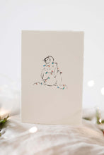 Load image into Gallery viewer, Penguin Christmas card
