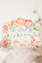Load image into Gallery viewer, Primrose bakery hand-cut card
